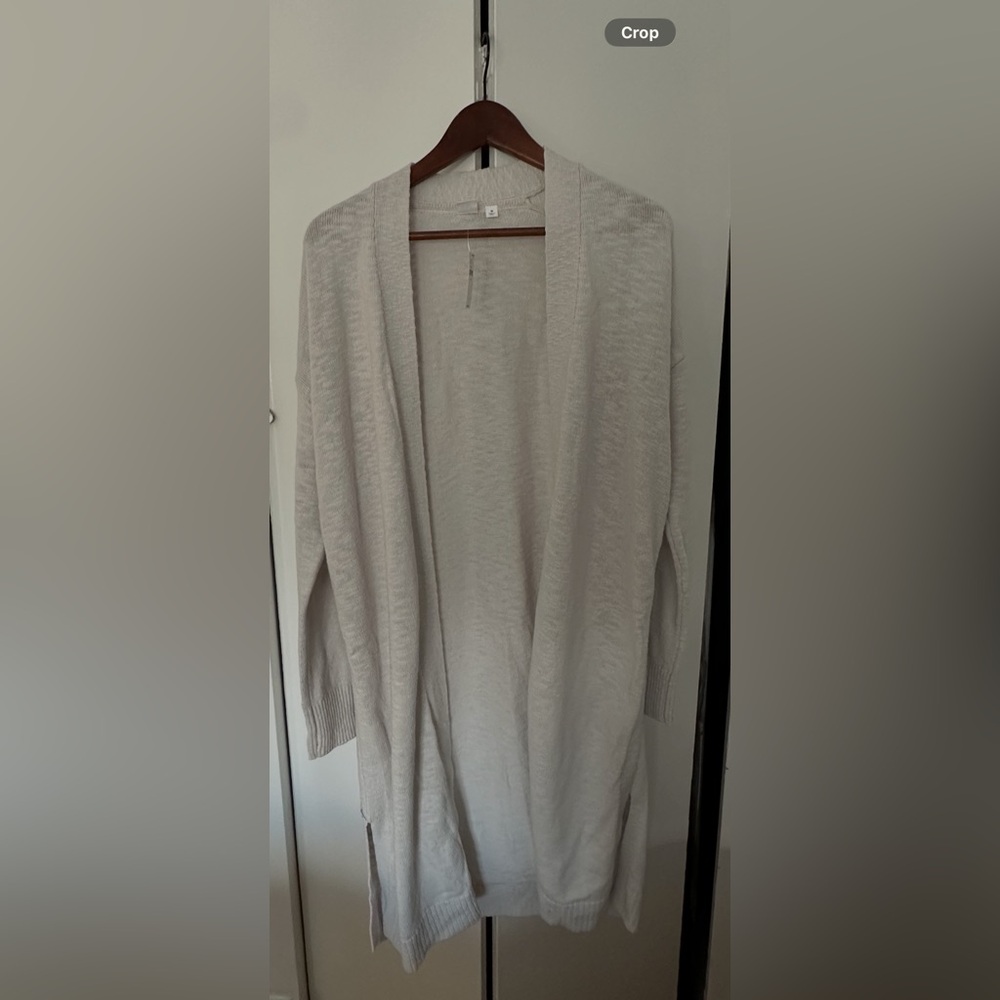 GAP ! NWT! DUSTER LIGHT  Gray Women's Sweater